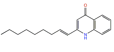 (E)-2-(1-Nonenyl)-4(1H)-quinolinone